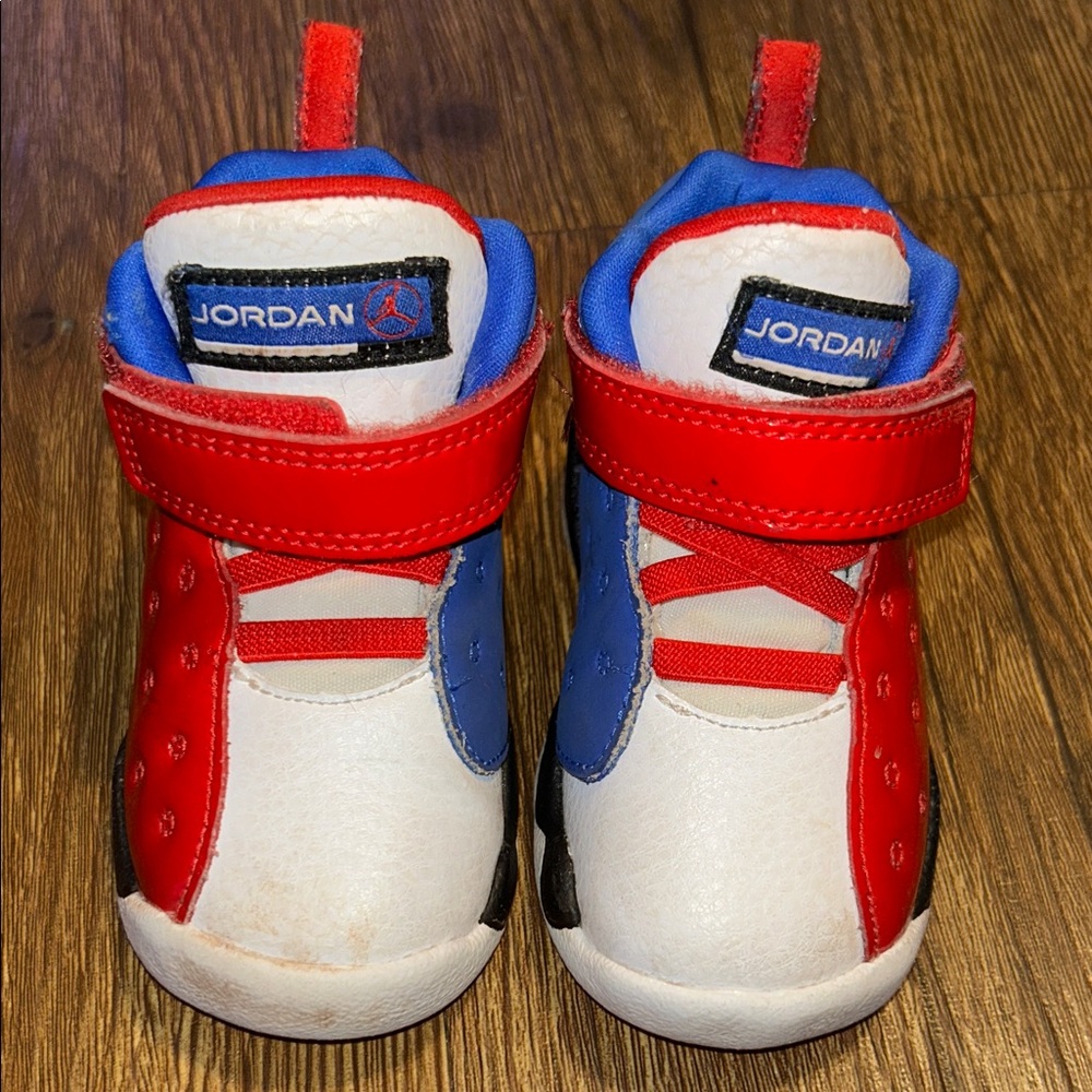 Jordan Jumpman Team Il Red and Blue Size 5C